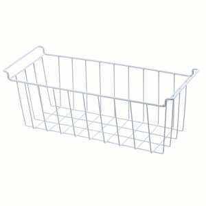 coated wire freezer basket with handle